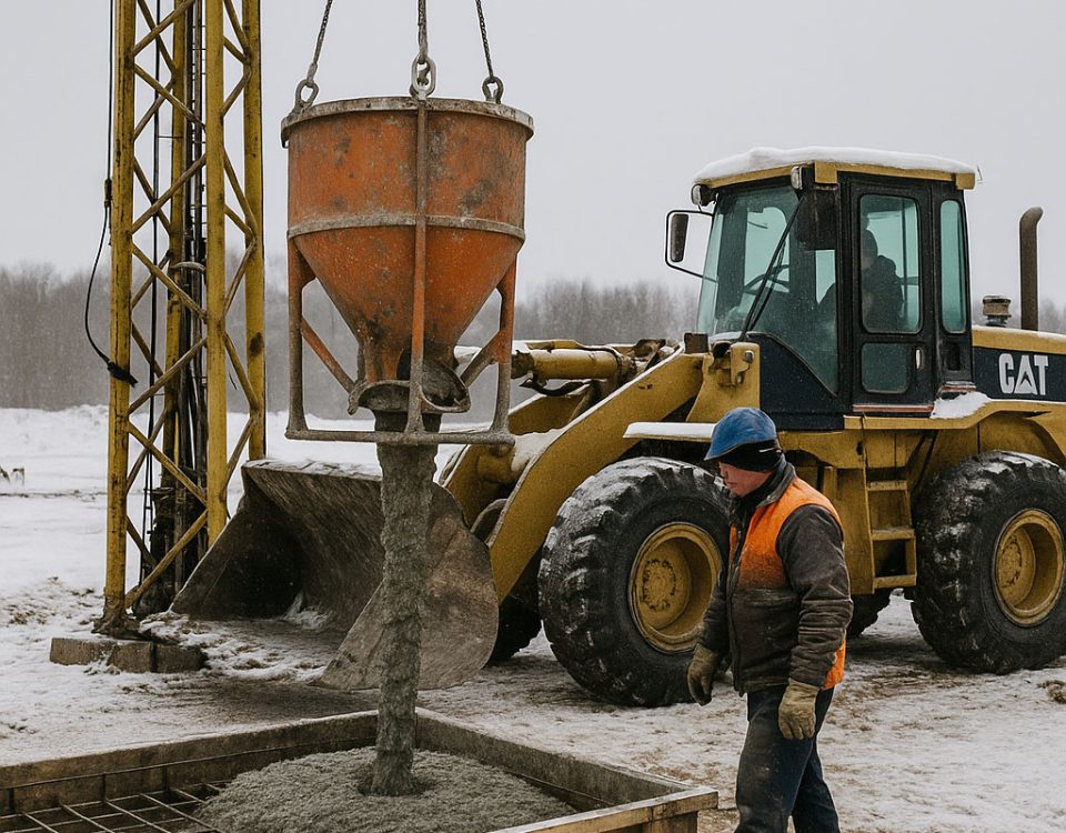 ضد یخ و زودگیر بتن در هوای سرد: دوز مصرف، استانداردها و خطاهای رایج اجرایی