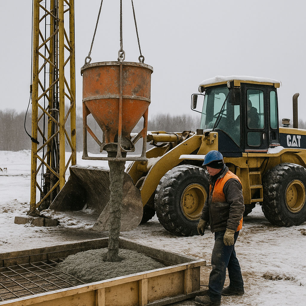ضد یخ و زودگیر بتن در هوای سرد: دوز مصرف، استانداردها و خطاهای رایج اجرایی