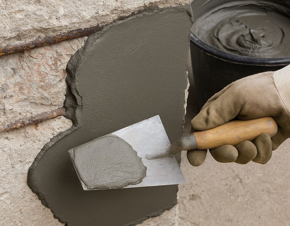 چسبندگی لایه های ترمیمی در سازه های بتنی با چسب بتن و پرایمر اپوکسی و زمان های خشک شدن برای تعمیر پایدار