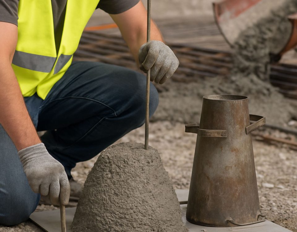 چگونه از افت اسلامپ بتن جلوگیری کنیم؟