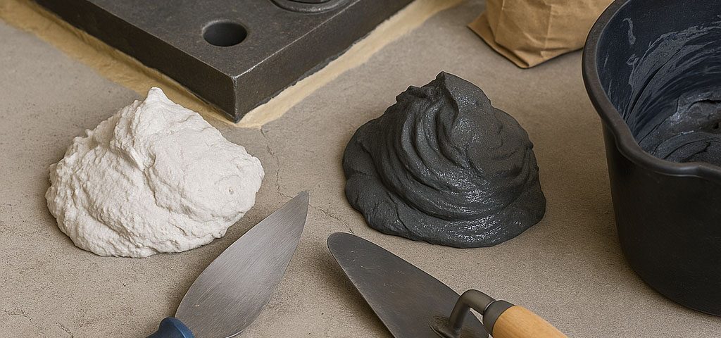 گروت سیمانی یا اپوکسی؛ راهنمای جامع انتخاب بهترین گزینه برای نصب صفحه پایه و ماشین آلات