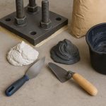 گروت سیمانی یا اپوکسی؛ راهنمای جامع انتخاب بهترین گزینه برای نصب صفحه پایه و ماشین آلات